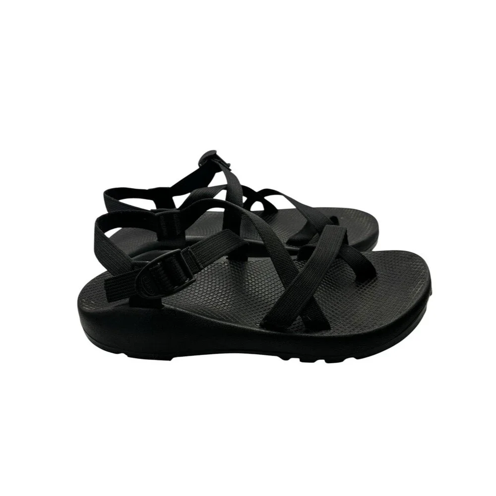 Chaco Z/1 Classic Black Vibram Hiking Outdoors Sport Sandals Men’s Size 13 EUC